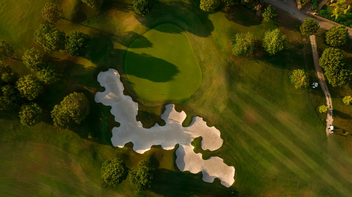 Golfbanen, hull 13, Las Colinas