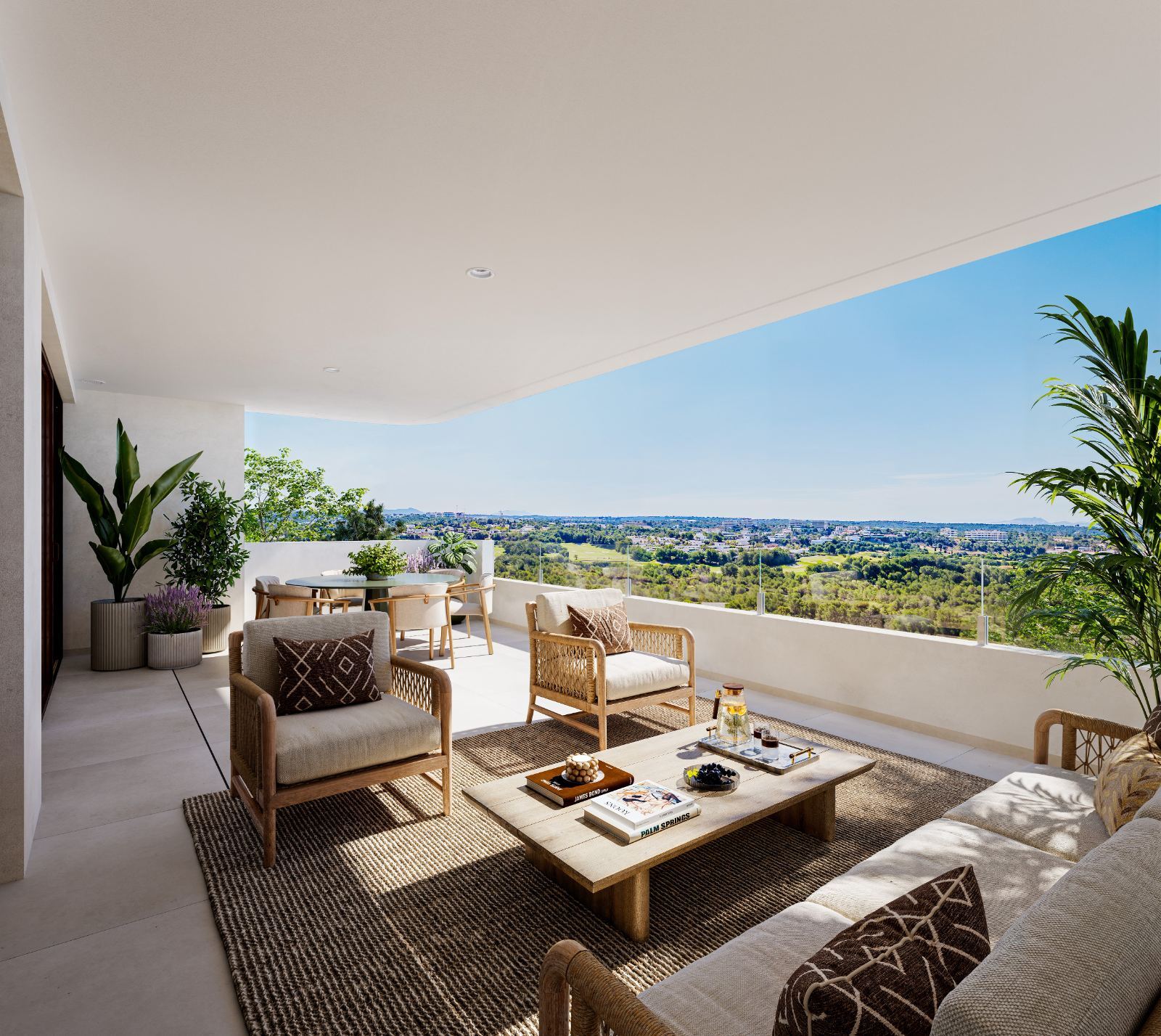 Terrace apartments