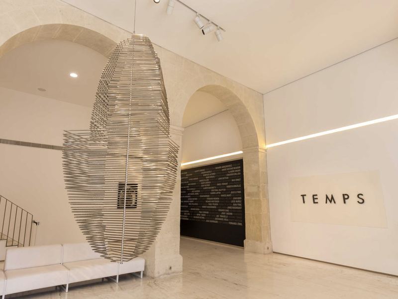 Gallery interior at MACA, the contemporary art museum in Alicante