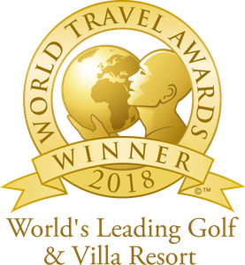 Verdens ledende golf- og villaresort 2018, World Travel Awards